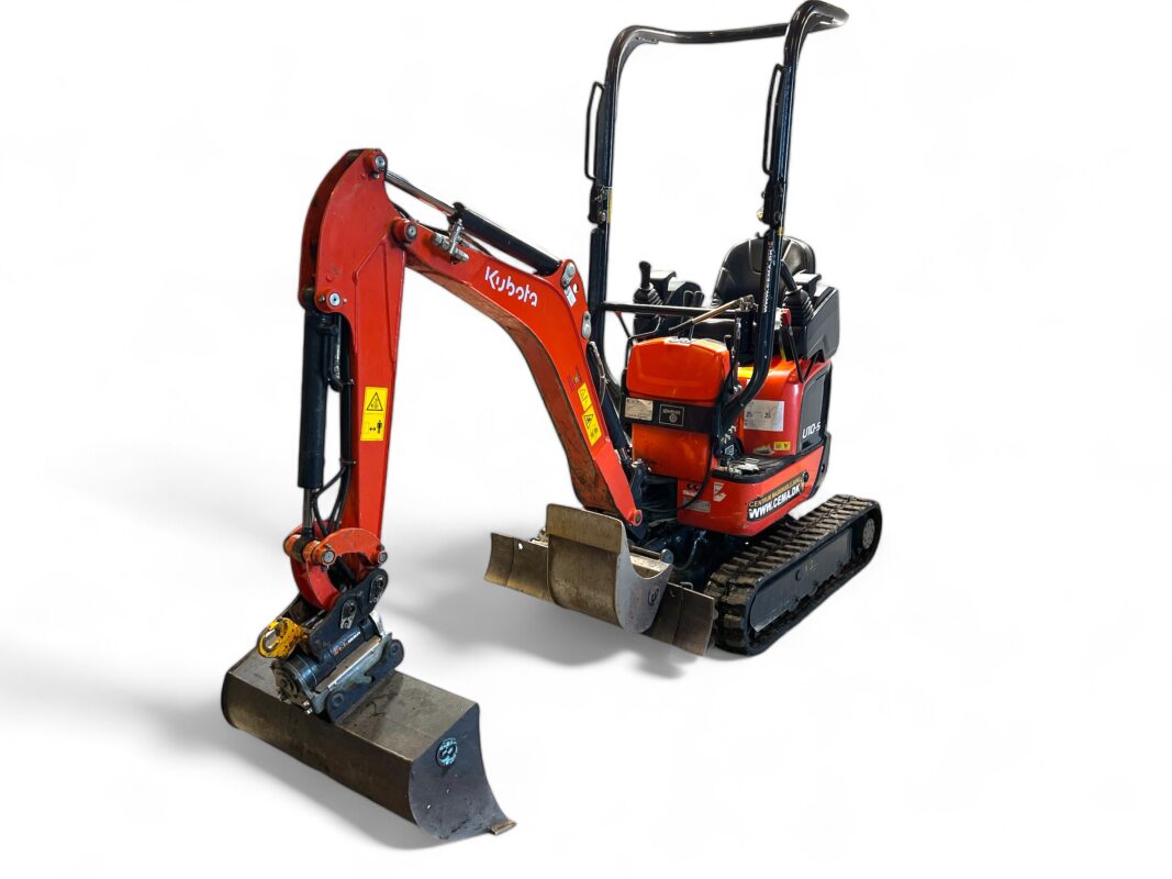 Kubota U10 minigraver brugt fra 2023 2