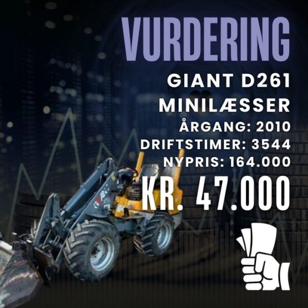 VURDERING GIANT D261 MINILÆSSER