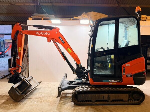 Brugt Kubota KX027-4 Minigraver - KU70019
