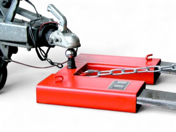 Trailerkobling med gaffellommer