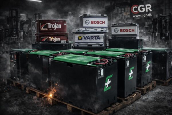 Forhandler af truck og lift batterier