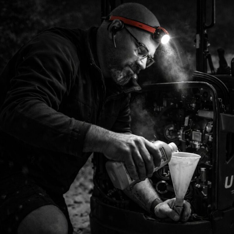 Maskinservice - reparation af gaffeltruck - minigravere