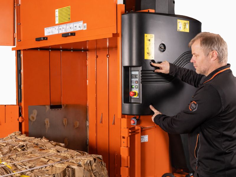 Stor pappresser Power 3325 - Billede 4